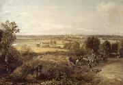 John Constable Stour Valley and the church of Dedham painting